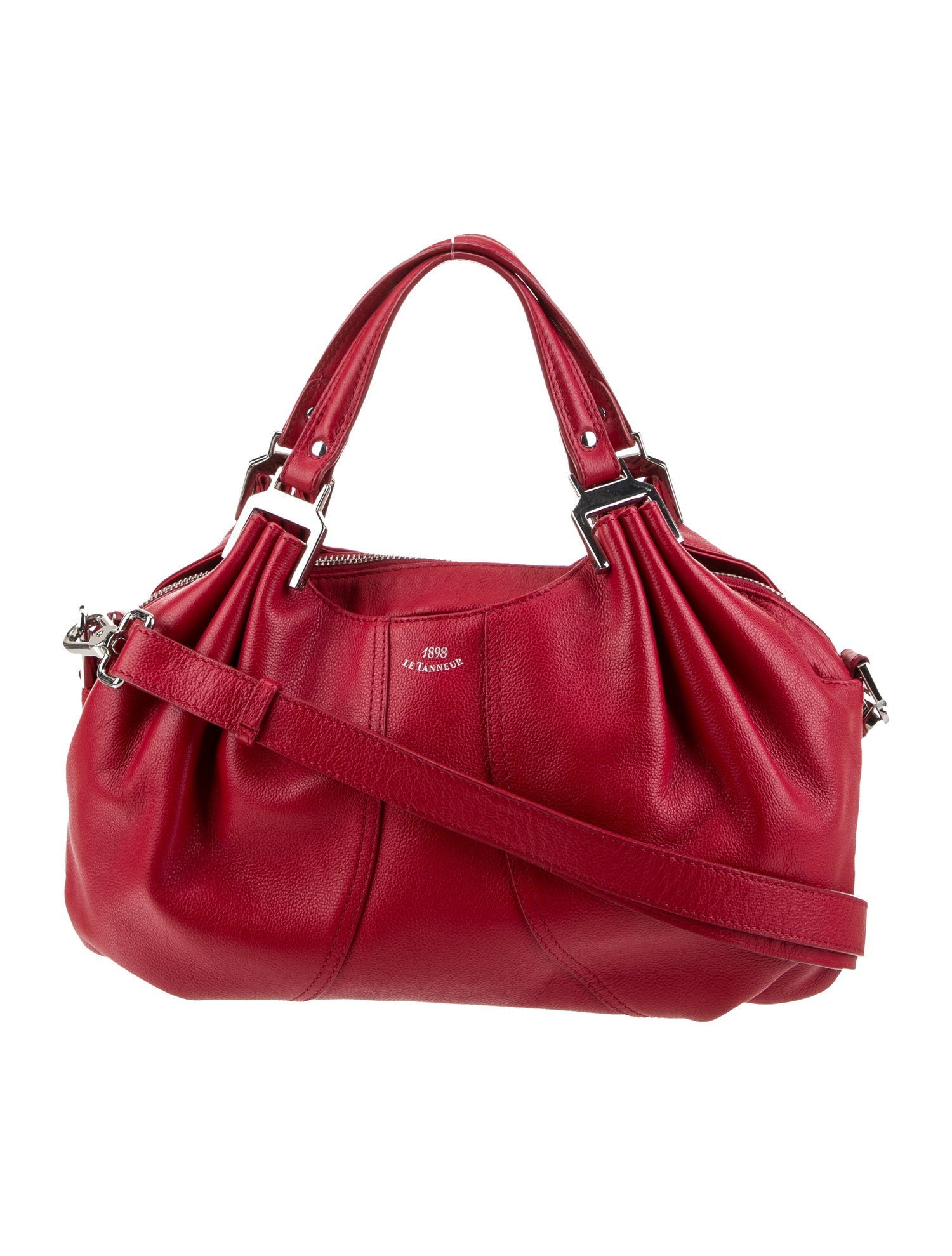 Le Tanneur Leather Top Handle Bag