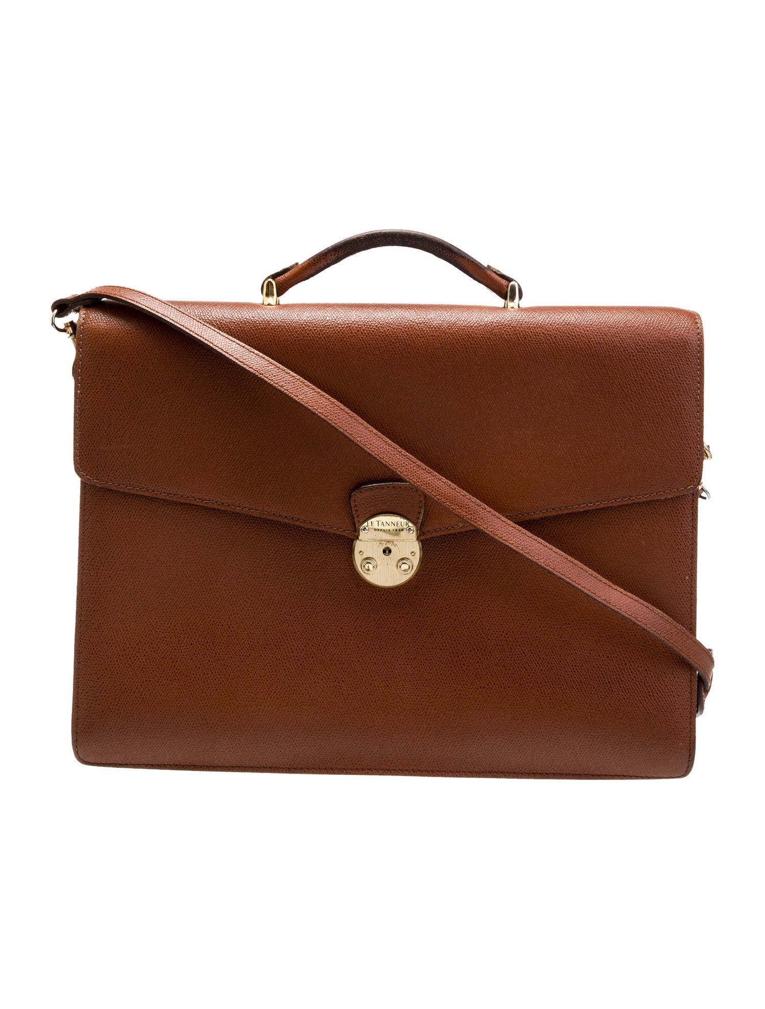 Le Tanneur Leather Briefcase