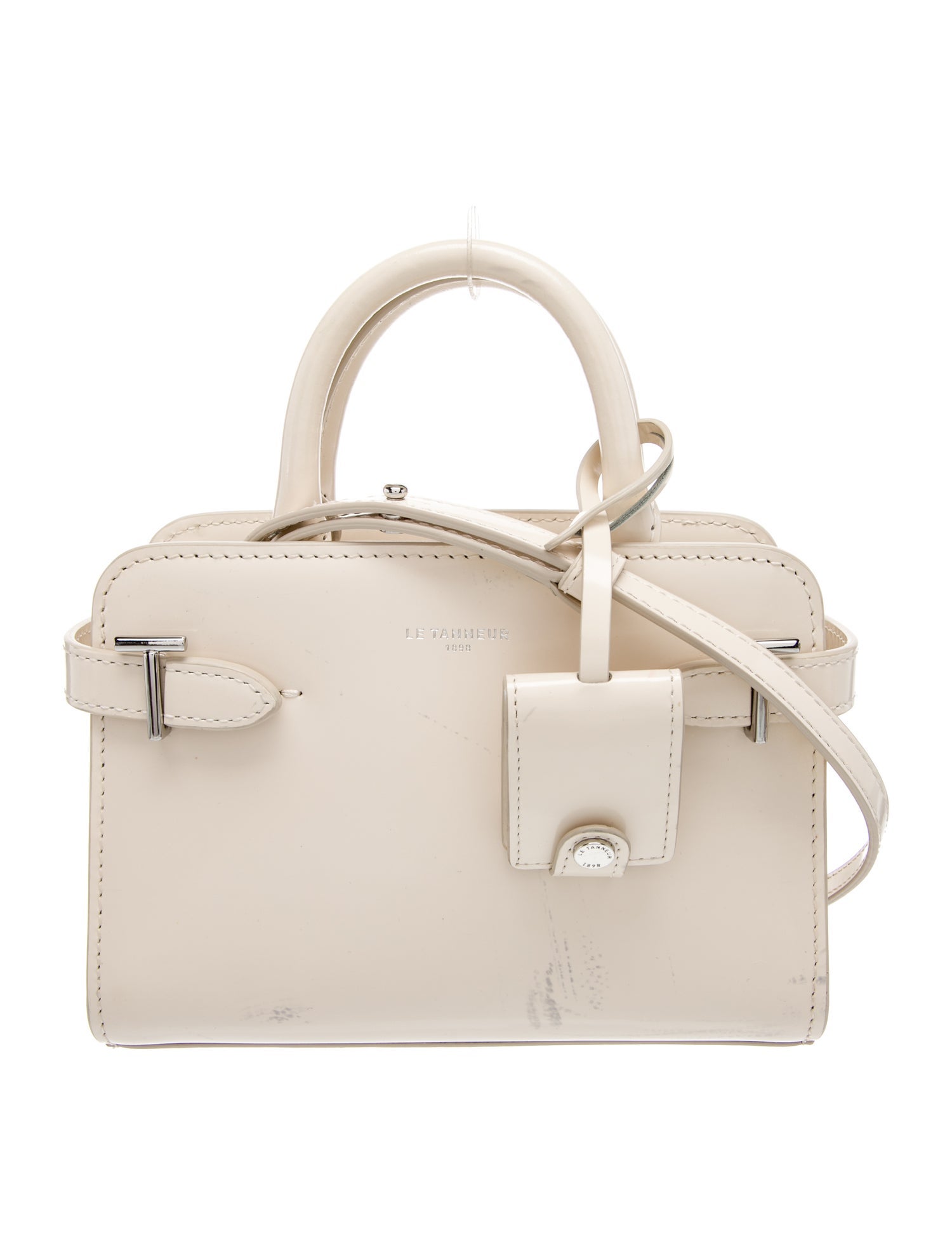 Le Tanneur Leather Top Handle Bag