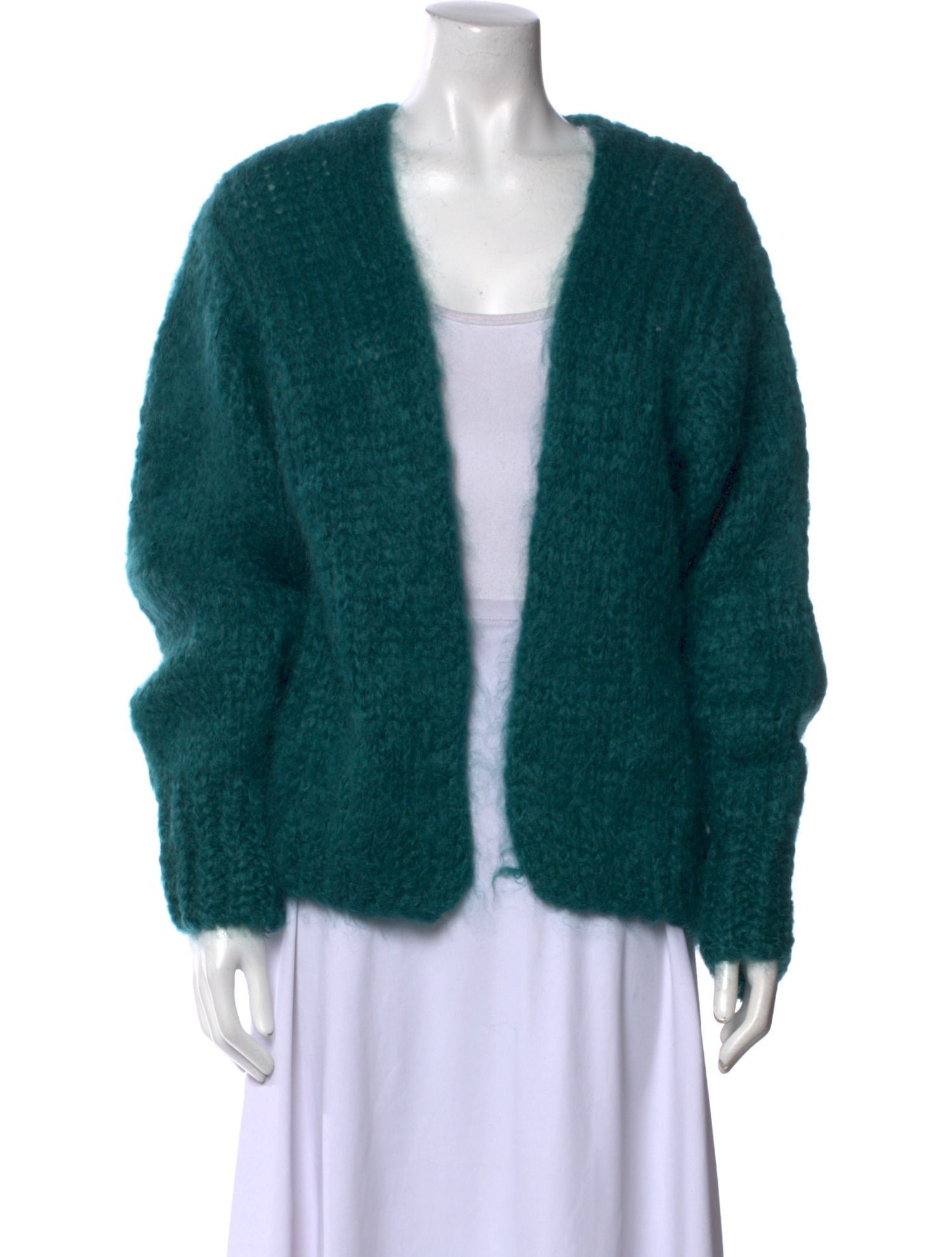 Les Tricots d'O! Mohair Open Front Sweater w/ Tags