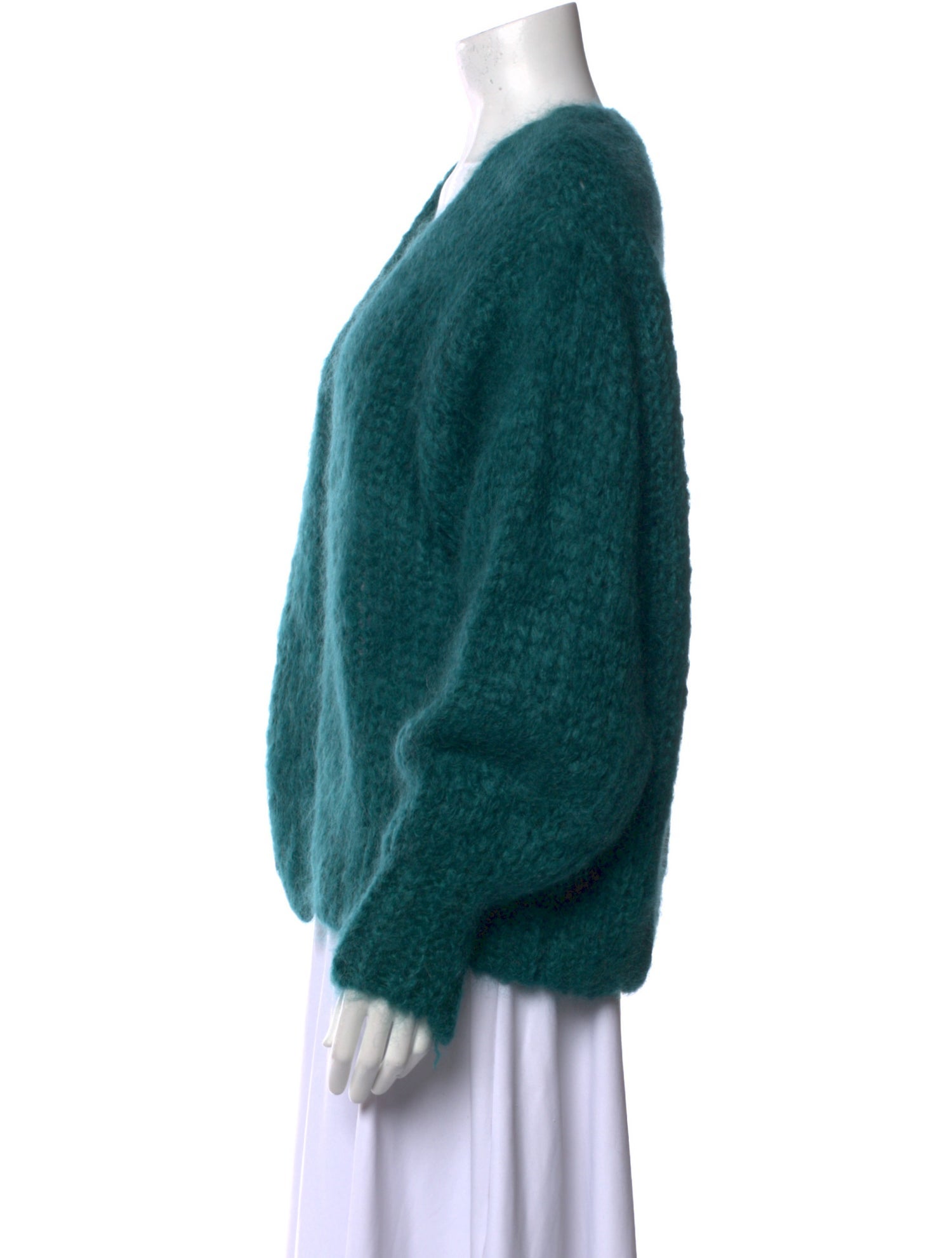 Les Tricots d'O! Mohair Open Front Sweater w/ Tags