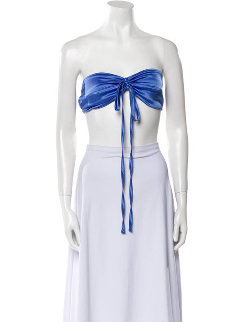 Leset Strapless Crop Top