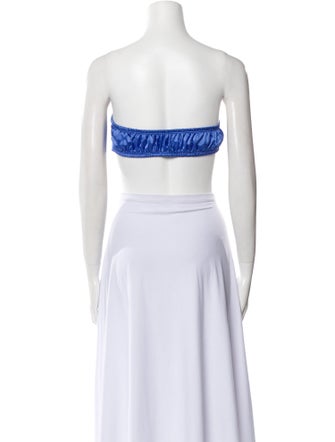 Leset Strapless Crop Top
