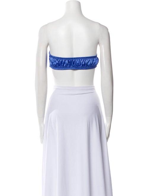 Leset Strapless Crop Top