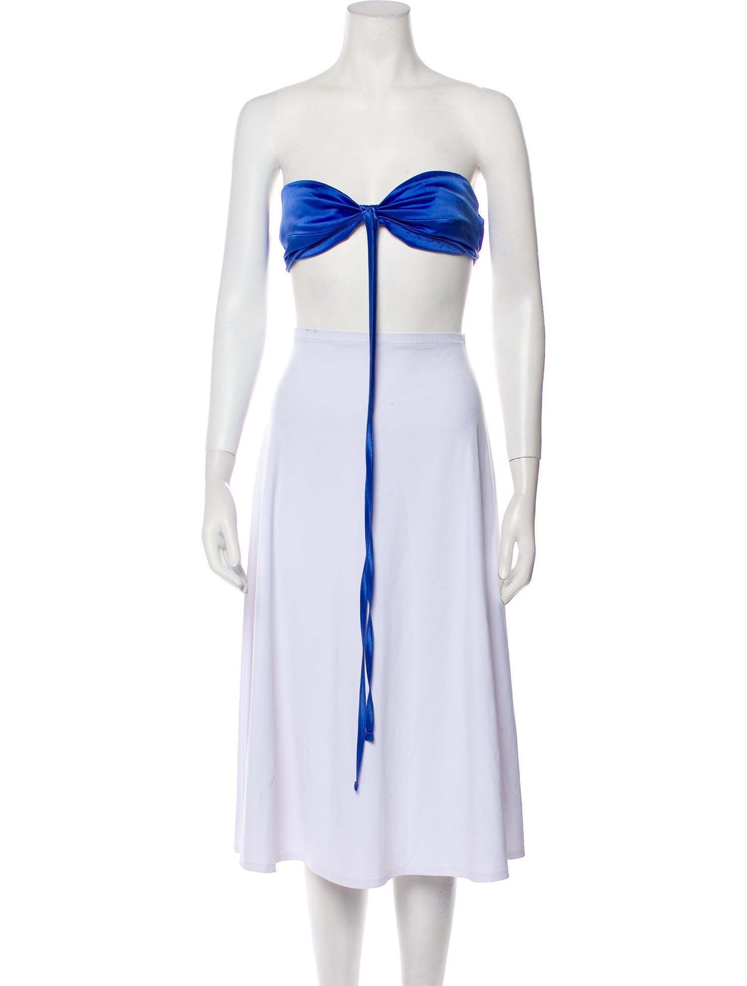 Leset Strapless Crop Top