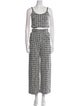 Leset Plaid Print Pant Set
