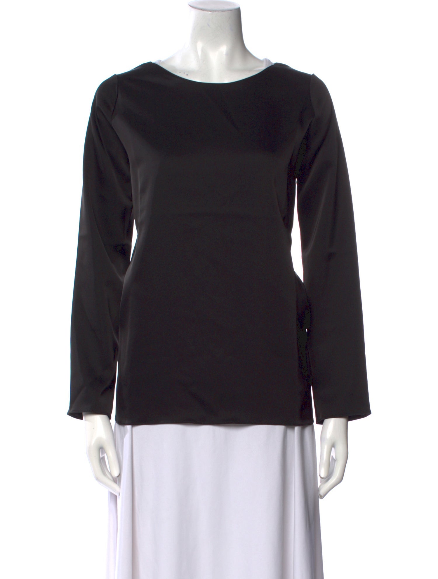 Leset Bateau Neckline Long Sleeve Sweatshirt w/ Tags
