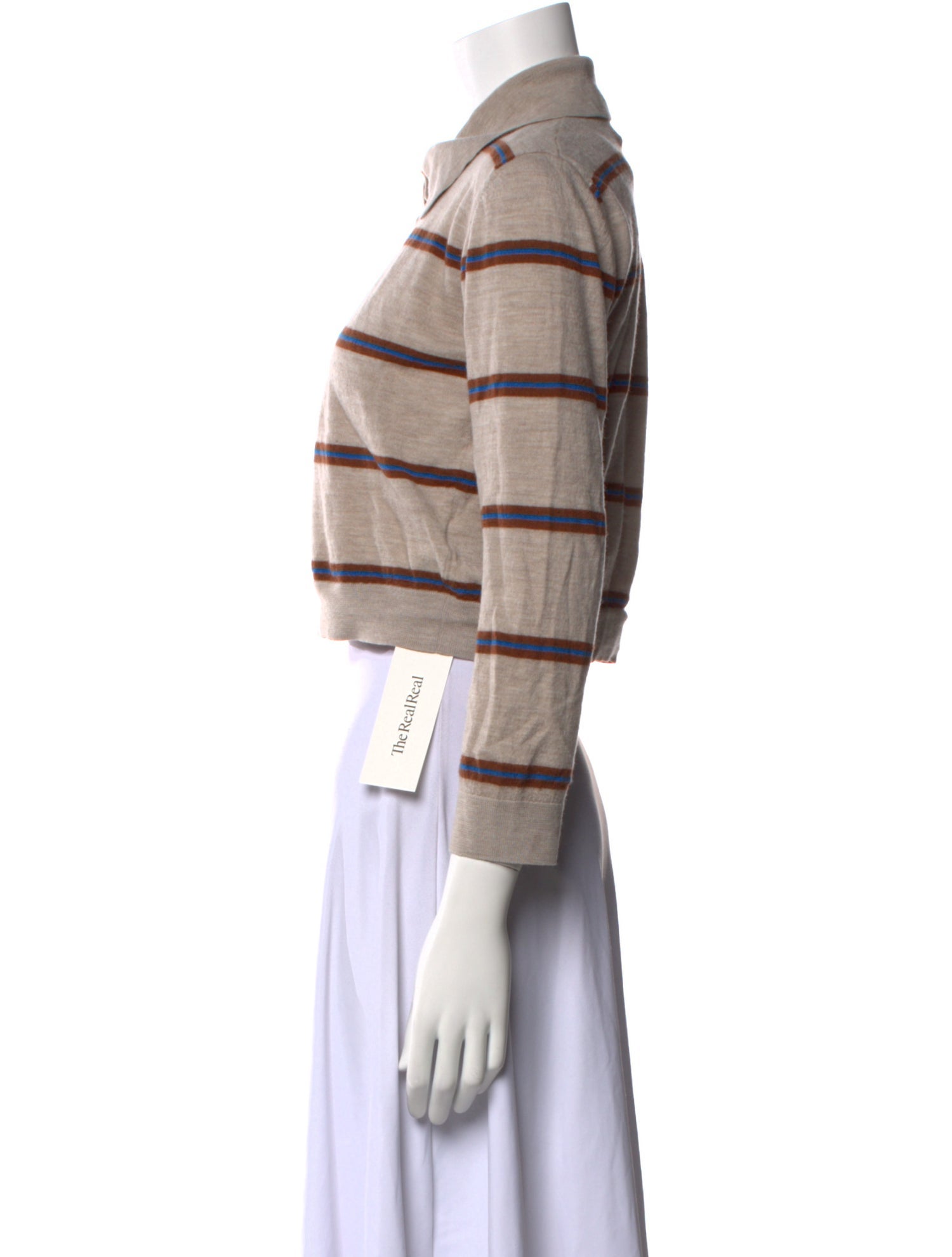 Leset Merino Wool Striped Sweater