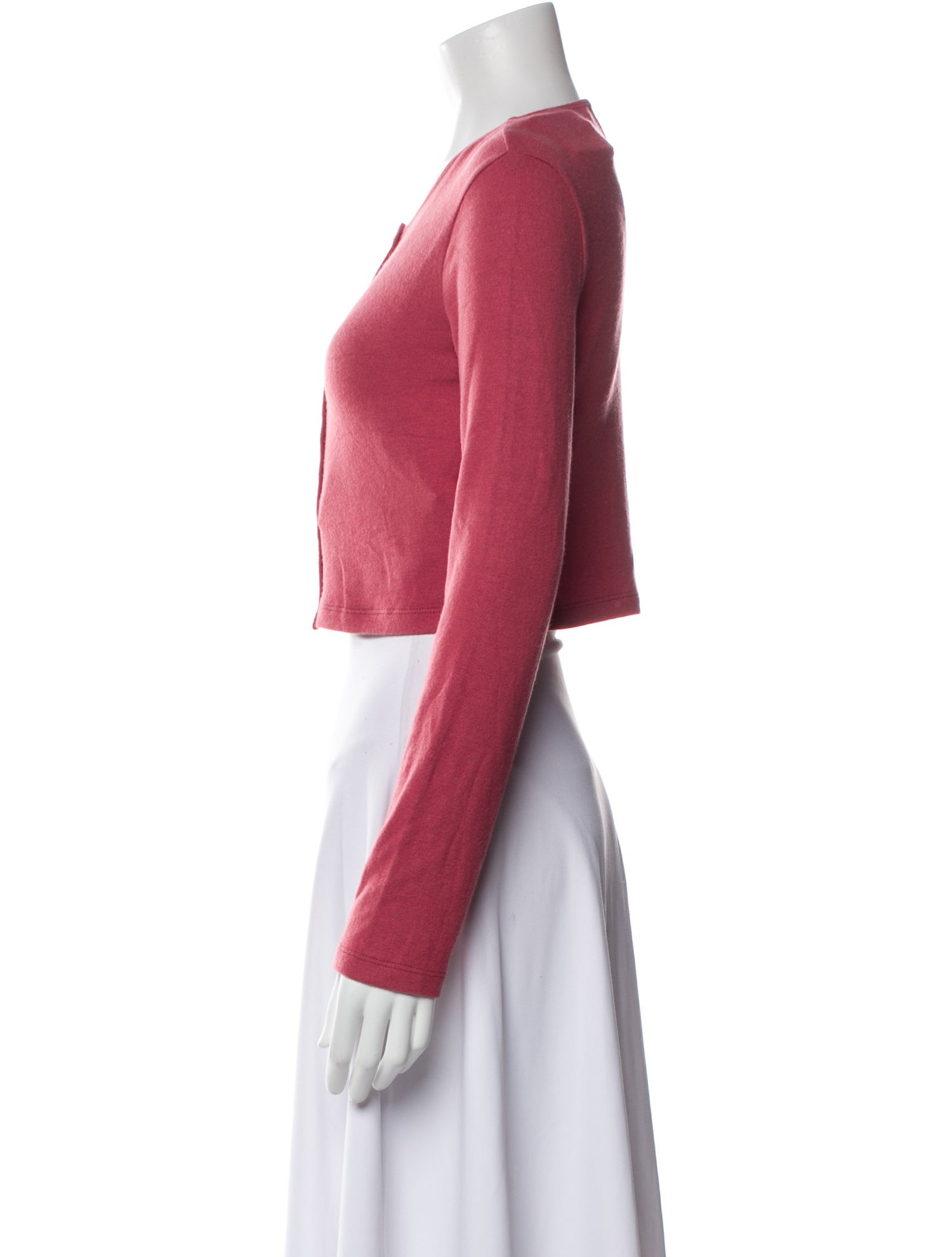 Leset Crew Neck Long Sleeve Crop Top w/ Tags