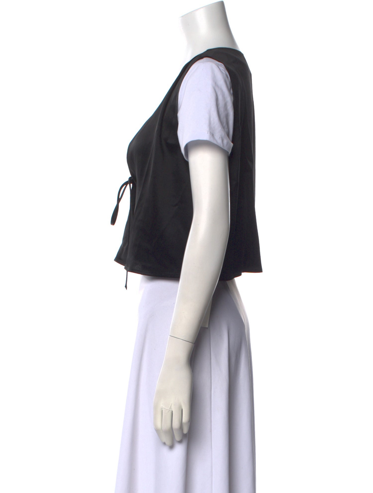 Leset V-Neck Short Sleeve Crop Top