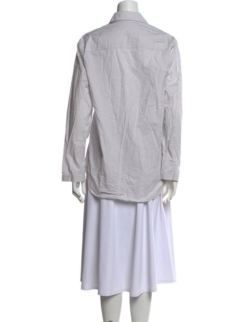 Leset Long Sleeve Button-Up Top