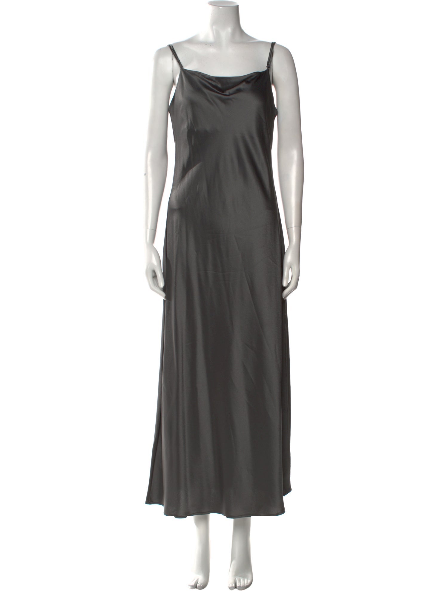 Leset Square Neckline Long Dress