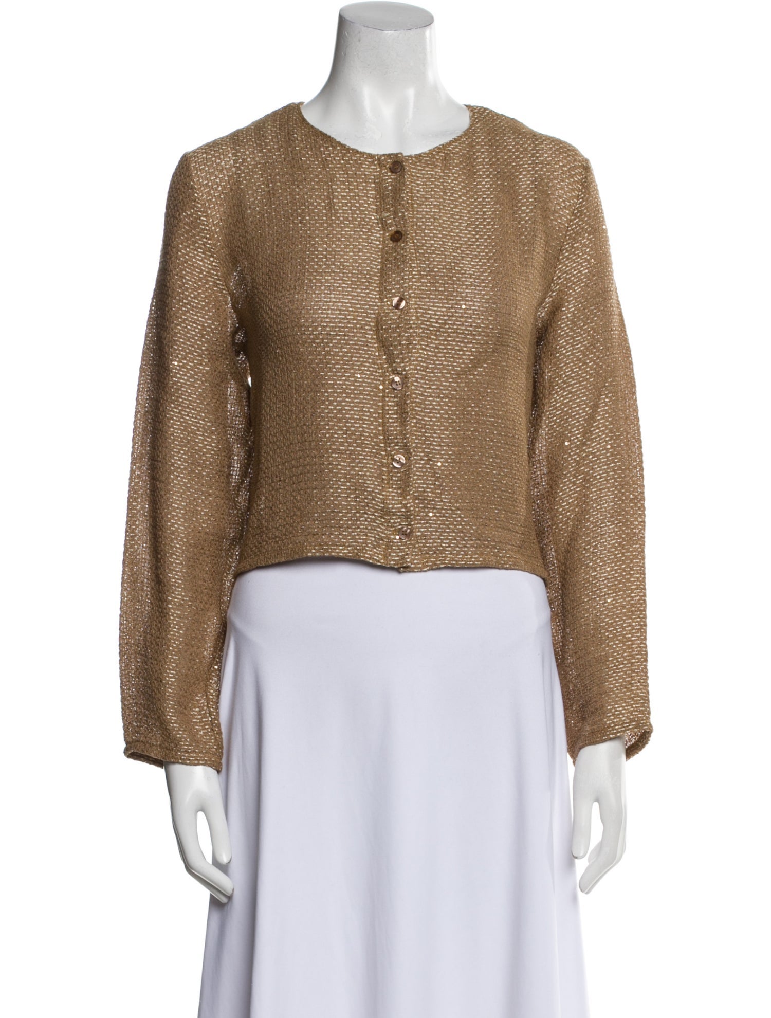 Leset Linen Crew Neck Sweater