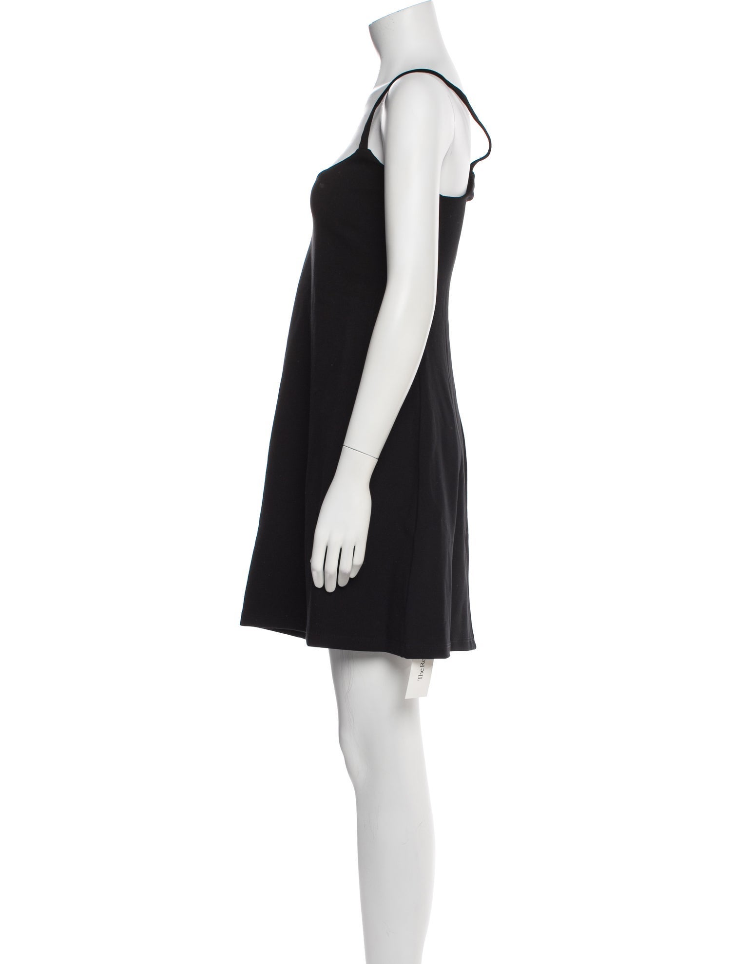 Leset Scoop Neck Mini Dress