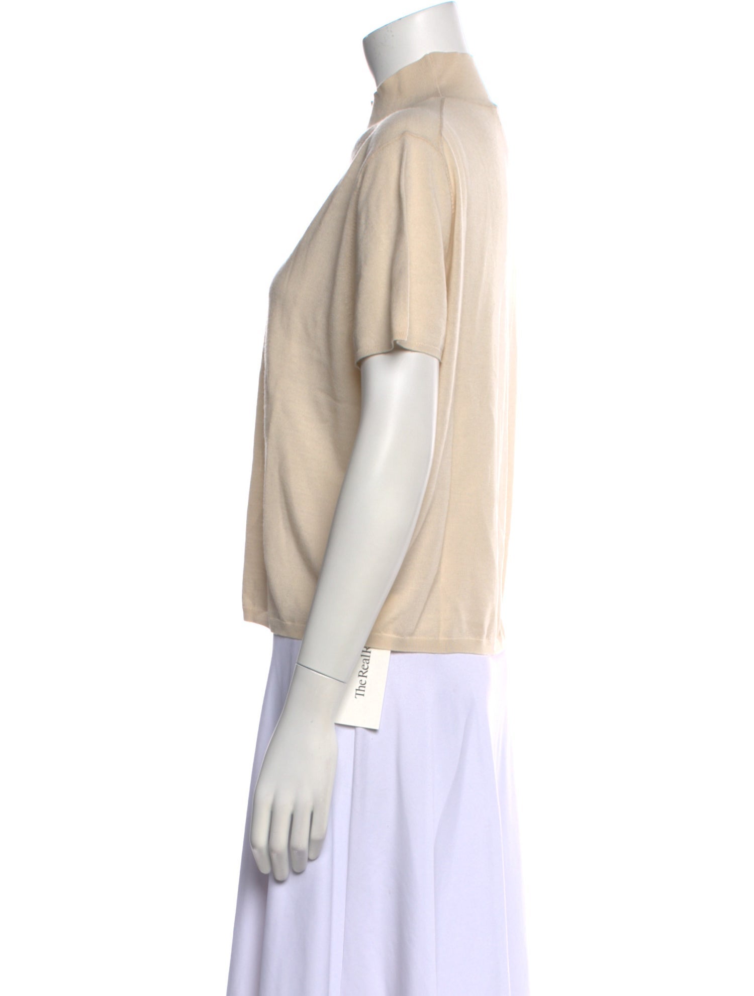 Leset Merino Wool Mock Neck Sweater