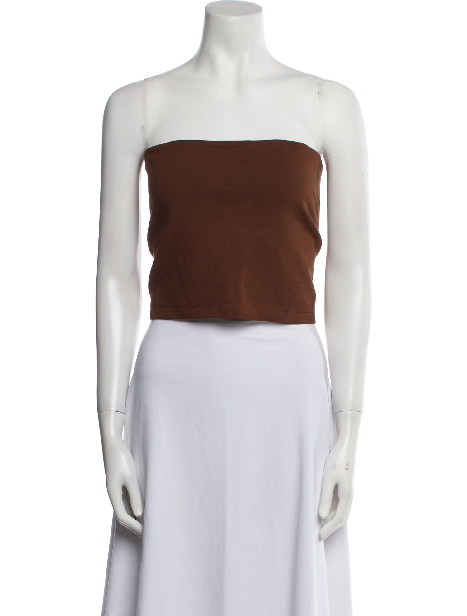 Leset Strapless Crop Top