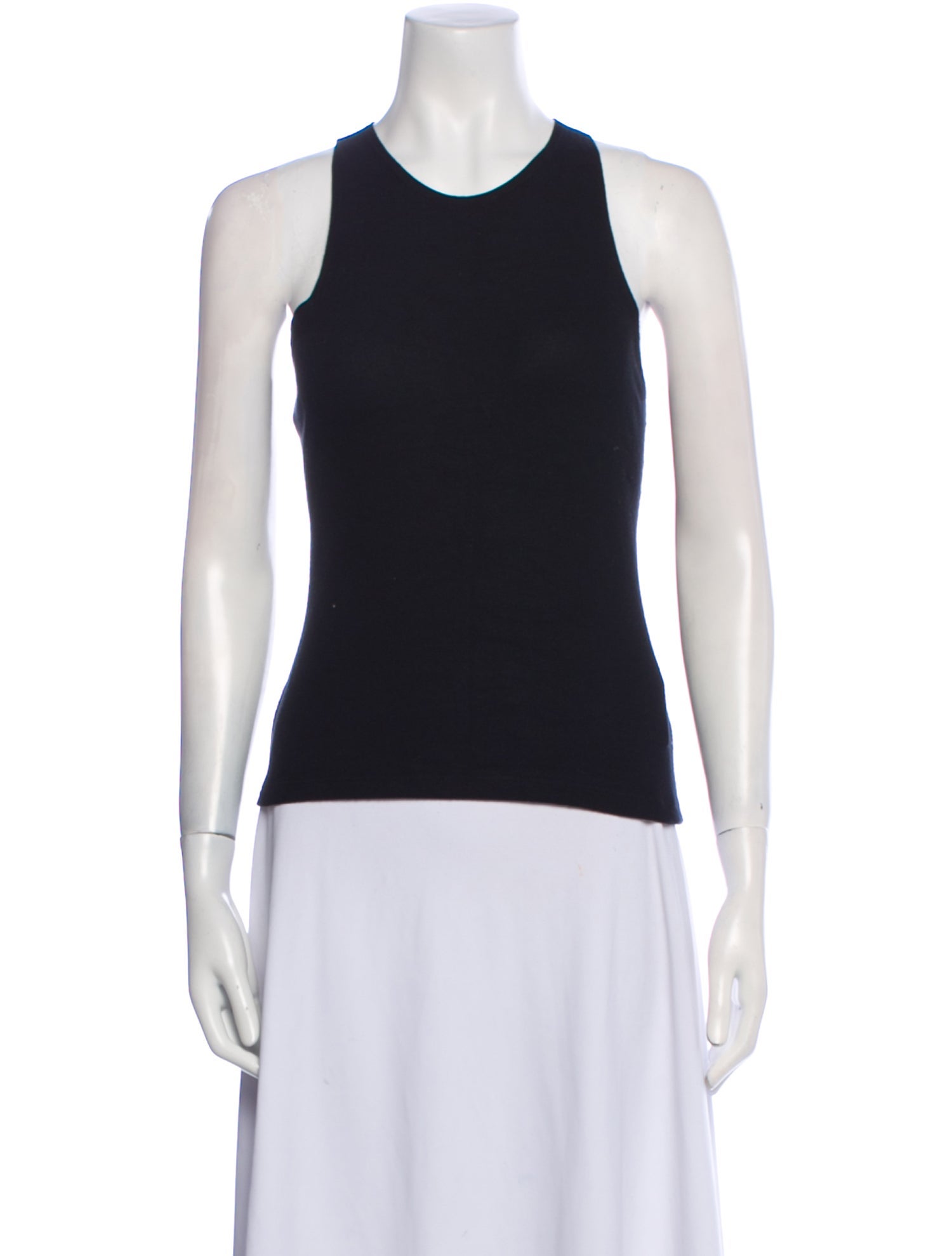Leset Scoop Neck Sleeveless Top