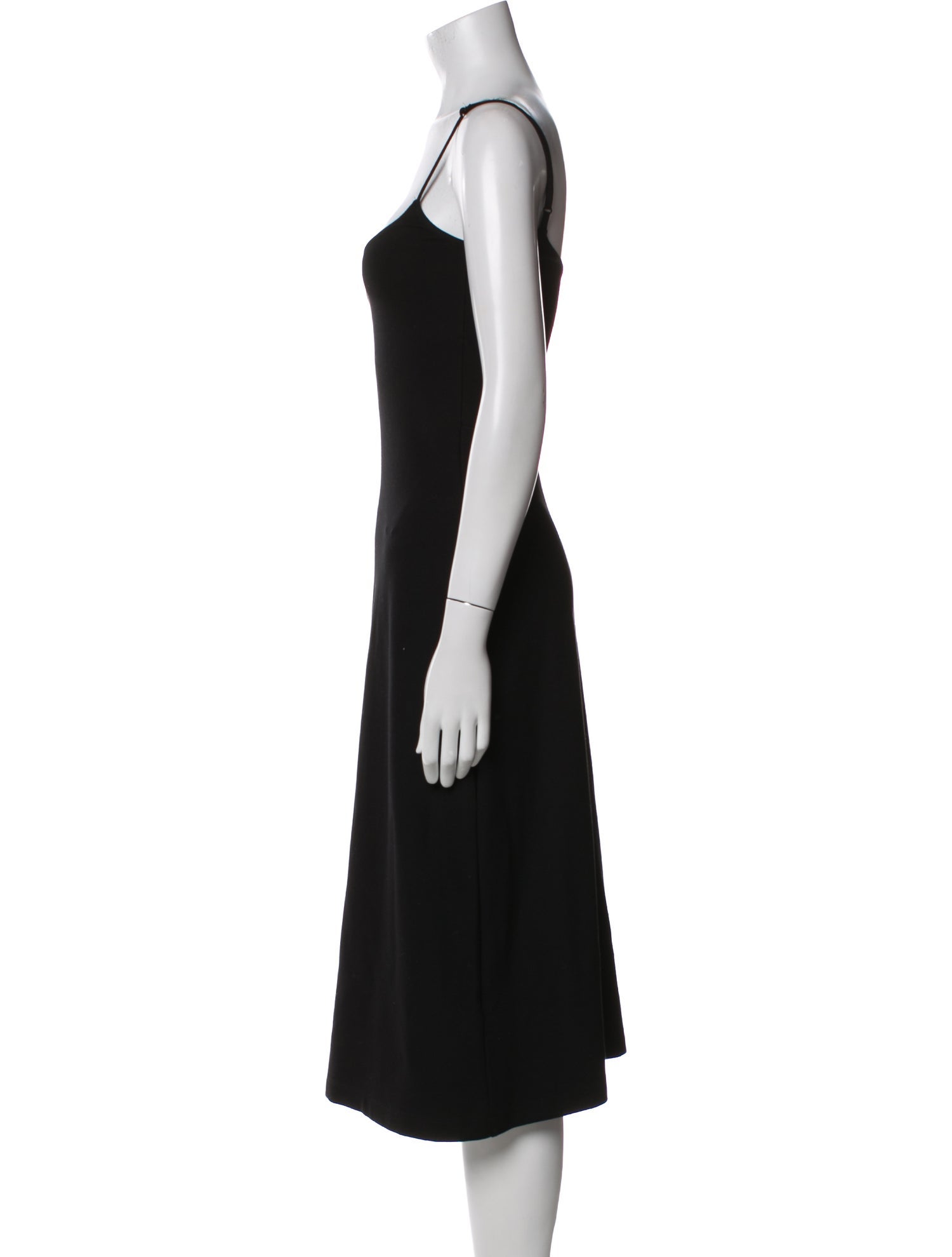 Leset Scoop Neck Midi Length Dress