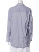 Leset Striped Long Sleeve Button-Up Top