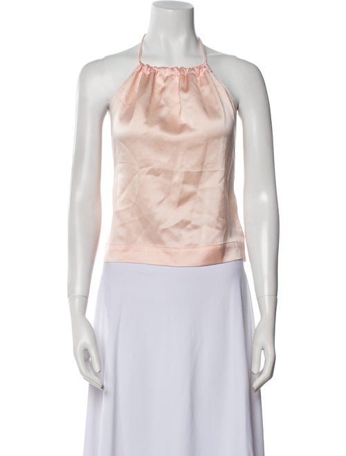 Leset Halterneck Sleeveless Crop Top