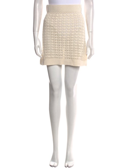 Leset Printed Mini Skirt