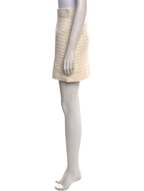 Leset Printed Mini Skirt