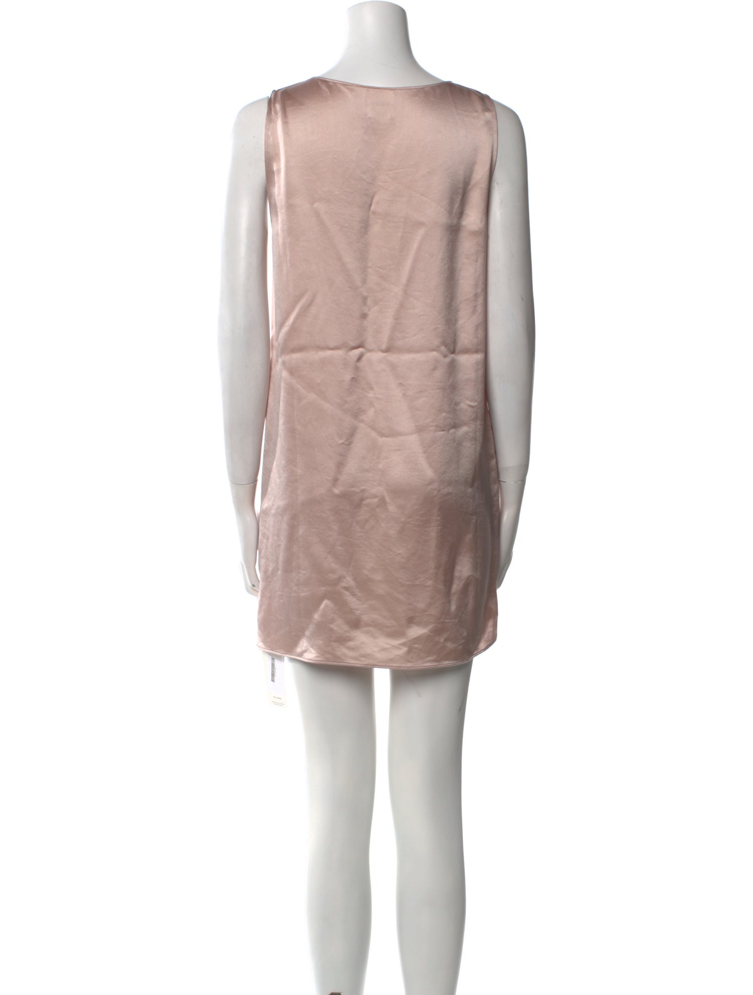 Leset Scoop Neck Mini Dress