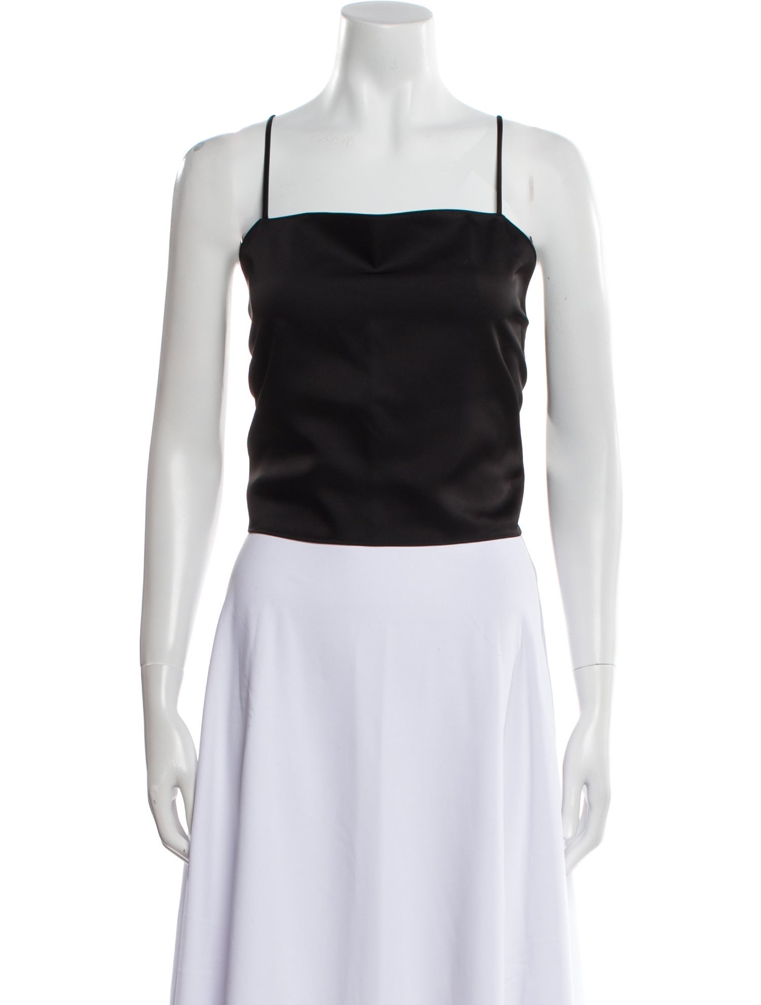 Leset Square Neckline Sleeveless Crop Top w/ Tags