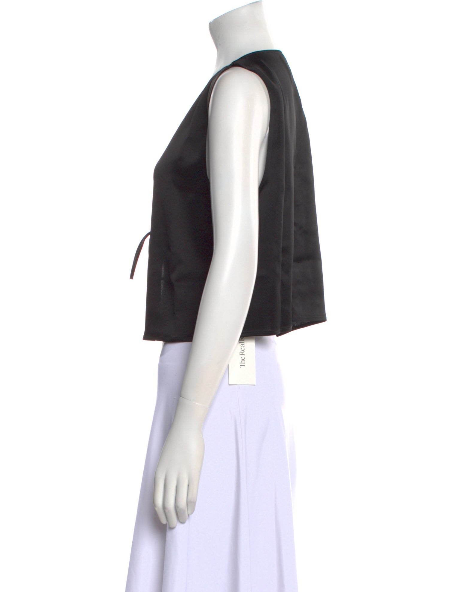 Leset V-Neck Sleeveless Crop Top w/ Tags