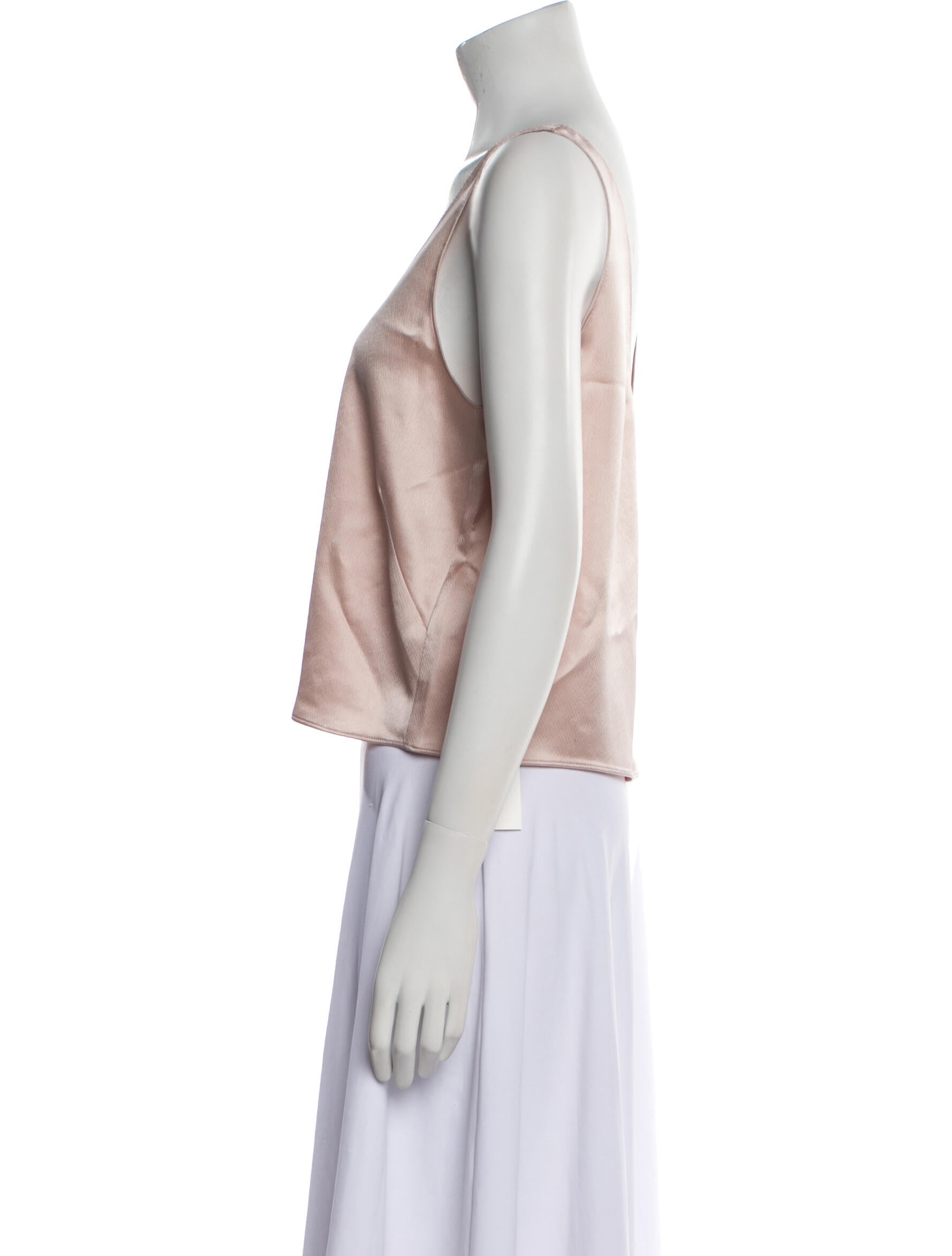 Leset Scoop Neck Sleeveless Blouse w/ Tags