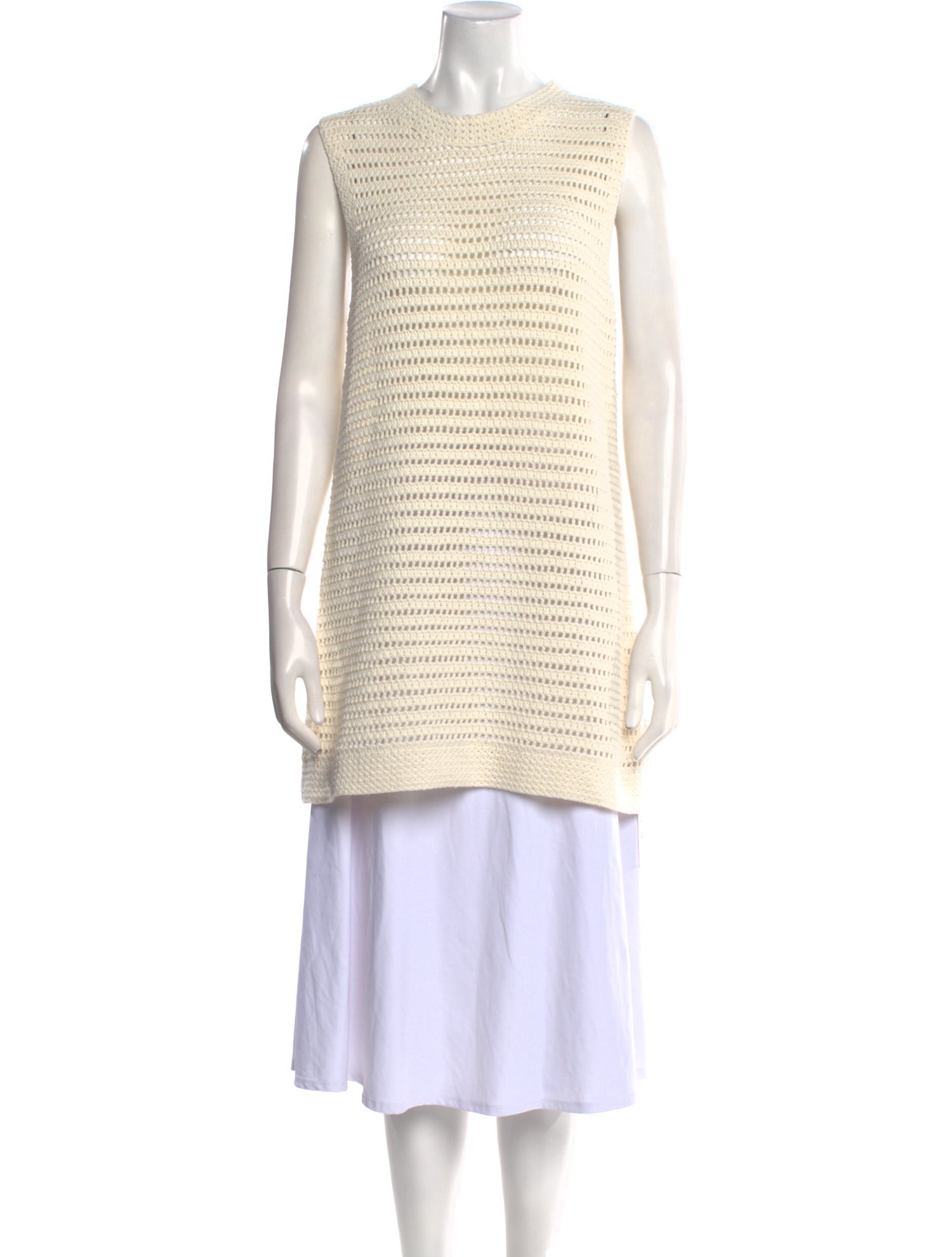 Leset Striped Crew Neck Sweater