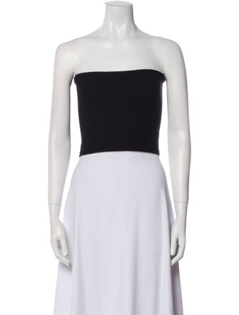 Leset Strapless Crop Top