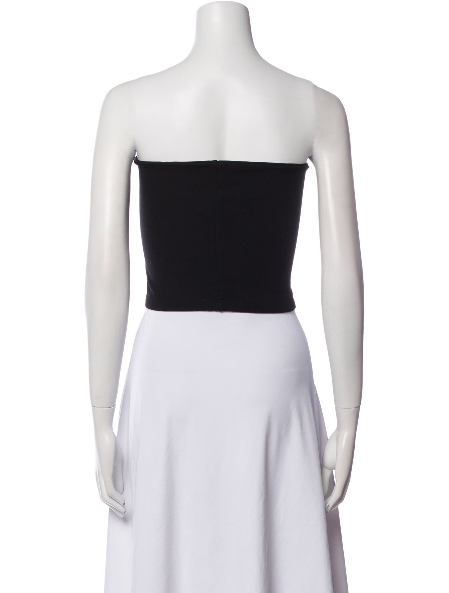 Leset Strapless Crop Top