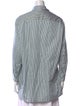 Leset Striped Long Sleeve Button-Up Top