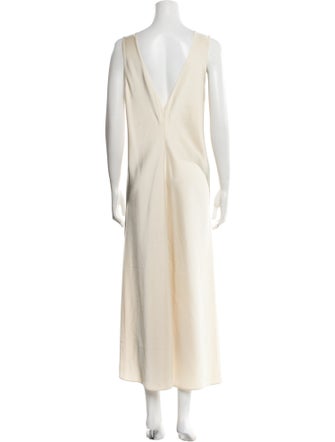 Leset V-Neck Long Dress