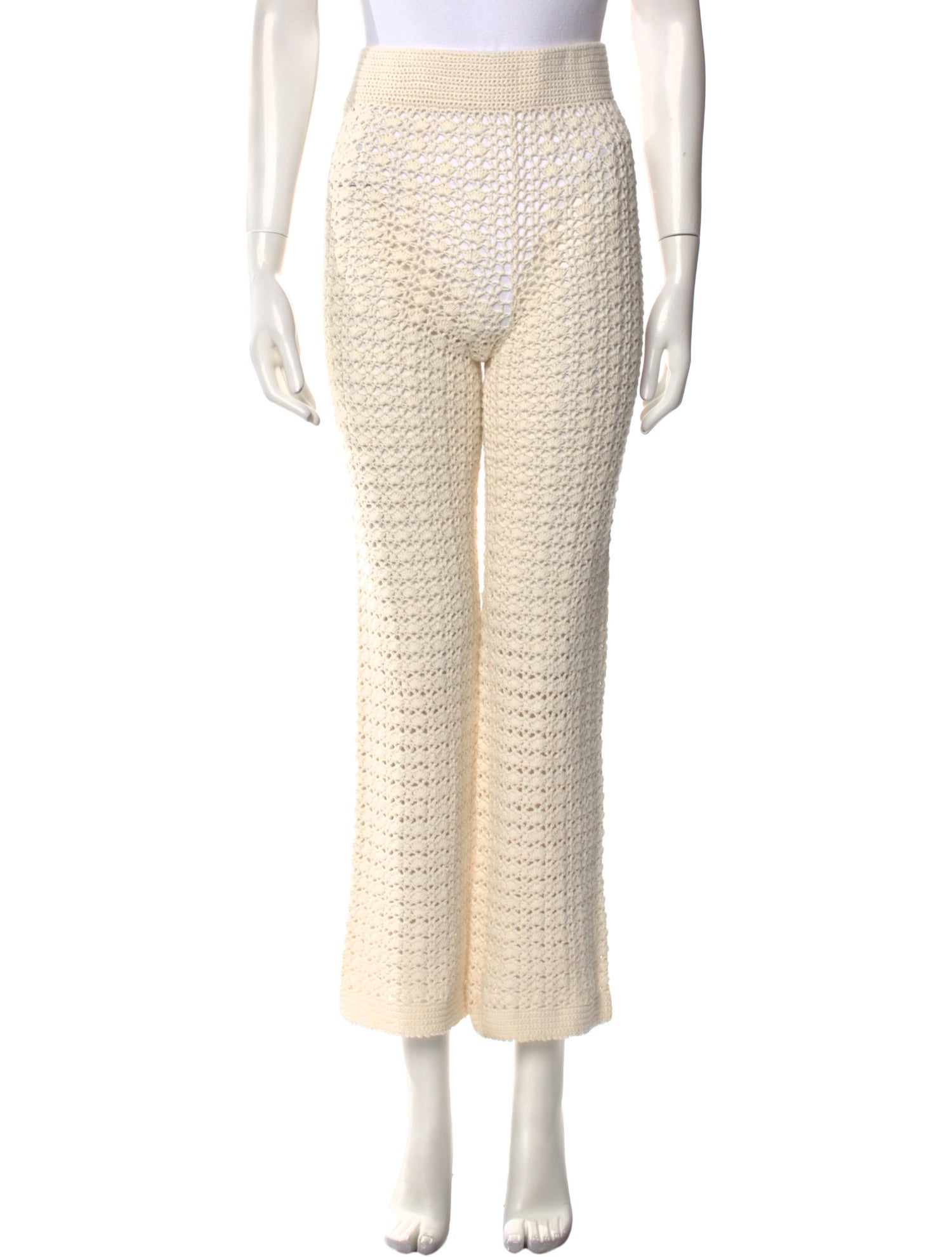 Leset Patterned Straight Leg Pants