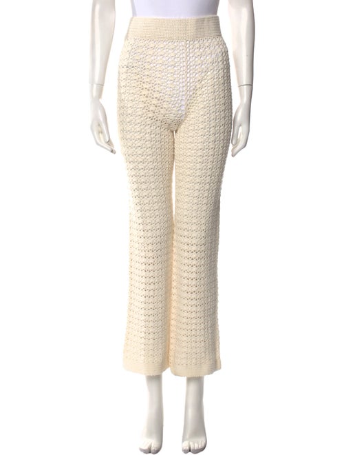 Leset Patterned Straight Leg Pants