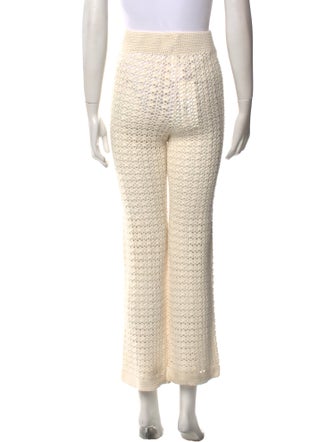 Leset Patterned Straight Leg Pants