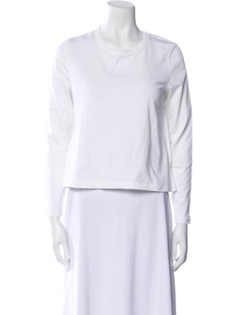 Leset Crew Neck Three-Quarter Sleeve Top