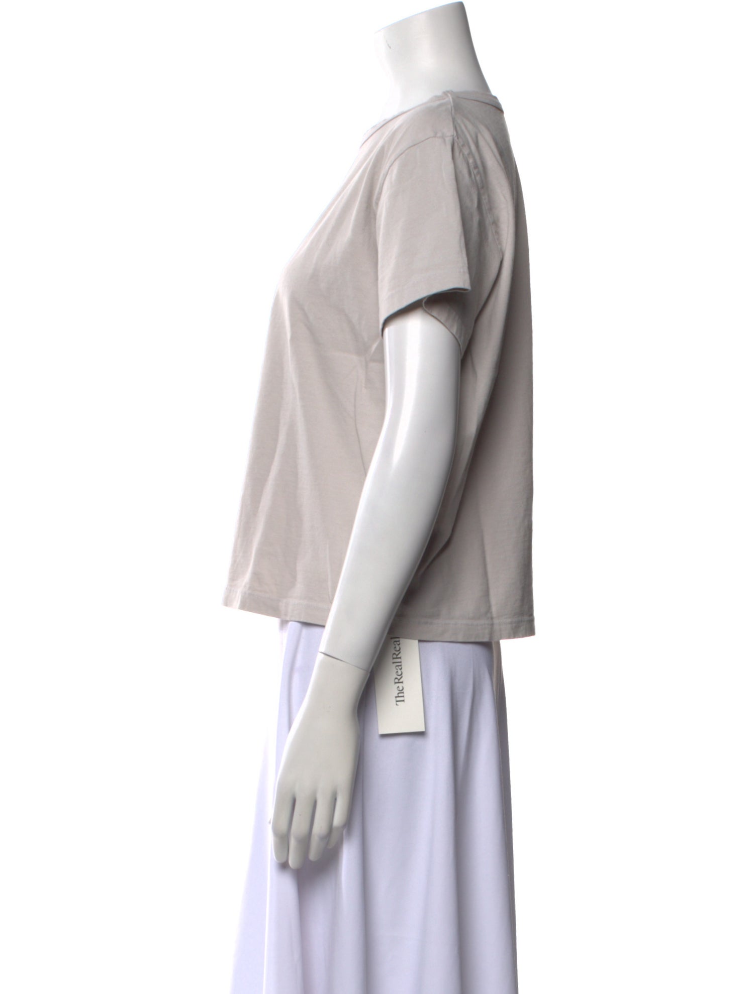 Leset Bateau Neckline Short Sleeve T-Shirt