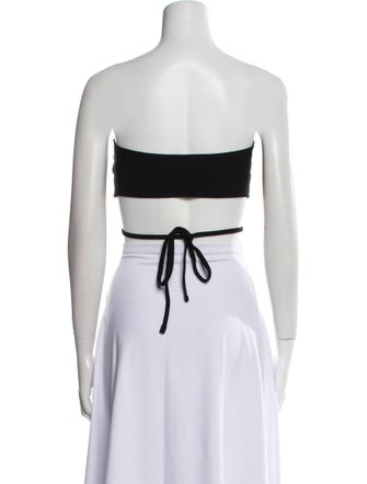 Leset Strapless Crop Top