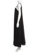 Leset Scoop Neck Long Dress