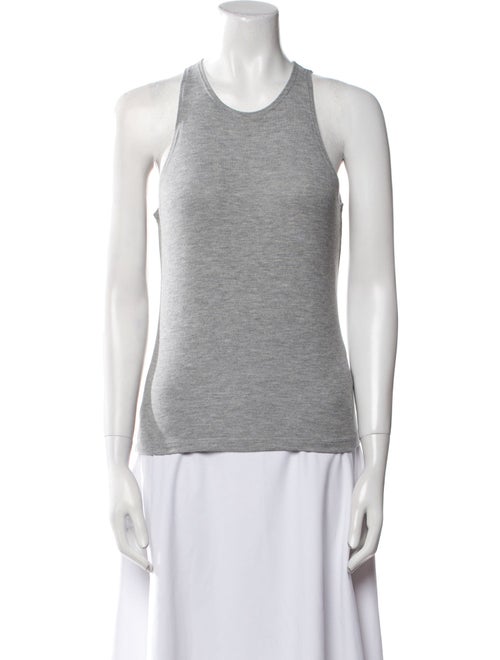 Leset Scoop Neck Sleeveless Top