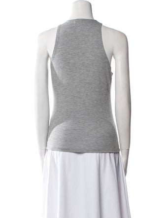 Leset Scoop Neck Sleeveless Top