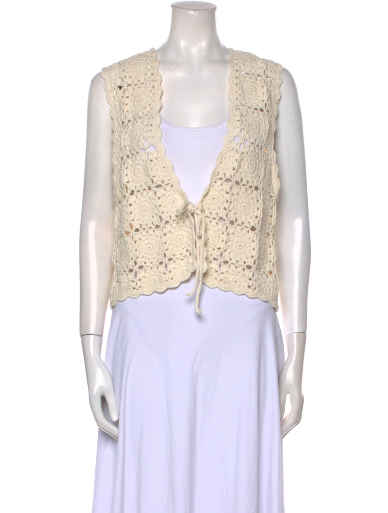 Leset Patterned V-Neck Sweater