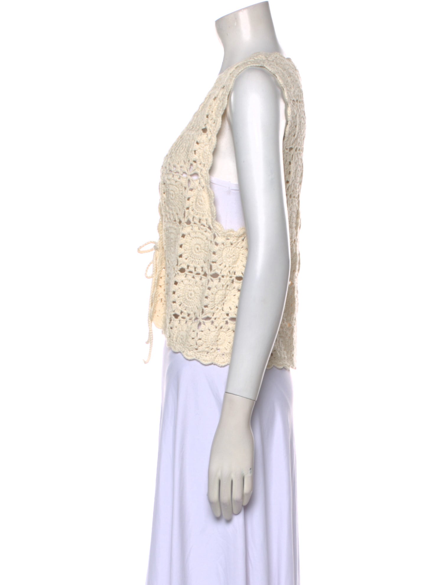 Leset Patterned V-Neck Sweater