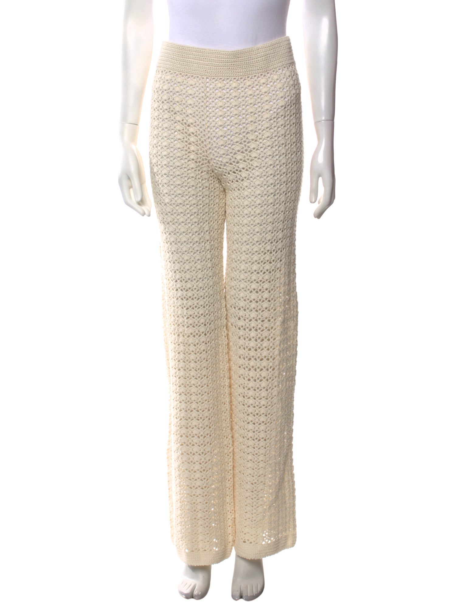 Leset Lucy Crochet Wide Leg Pants w/ Tags