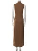 Leset Turtleneck Long Dress