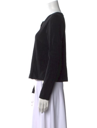 Leset Crew Neck Long Sleeve Top