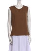 Leset Scoop Neck Sleeveless Top
